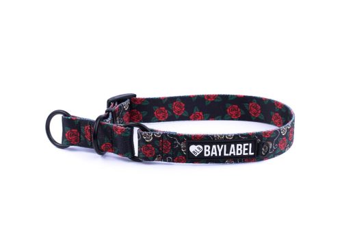 Obroża półzaciskowa Skulls`n`Roses